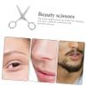 LIFKOME 2pcs Stainless Steel Eyebrow Scissors Rounded-tip Grooming Tools for Precision Trimming of Eyebrows Nose Hair and Facial Hair Compact and Lightweight Design for Easy Carrying view 4