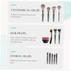 VICASKY 3pcs Silicone Makeup Brush Portable and Cleaning Pad for Care Unique Design Essential Makeup Cleaner Tool view 4