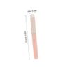 Happyyami 2pcs Mushroom Head Lip Brush Set Precision Lip Applicators for Lipstick Gloss Makeup Brushes Colors view 2