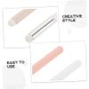 Happyyami 2pcs Mushroom Head Lip Brush Set Precision Lip Applicators for Lipstick Gloss Makeup Brushes Colors view 3