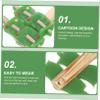 3 Pcs Cute Cartoon Food Barrettes, Kebab and Seaweed Barrettes for Girls view 4