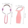 HAKIDZEL 2pcs Facial Hair Remover for Women Hair Removal Spring Manual Portable Grooming Kit for Men view 2