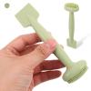 Baluue Silicone Facial Mask Applicator Brush Dual-headed Beauty Tool for Smooth Mask Application and Gentle Exfoliation Portable and Easy to Clean for Travel Use view 4