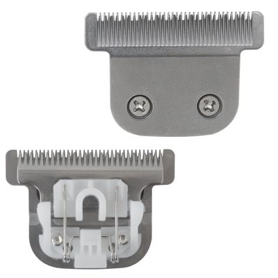 2pcs Replacement Blades Fit for Wahl Trimmer 9860, 9870, 9880, 9864, 9864SS, 9686, 9854L, 9876L, 9818L, 9884, 9886, 9888, 9937, 9994, Stainless Steel Hair Clipper Blades
