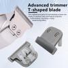 2pcs Replacement Blades Fit for Wahl Trimmer 9860, 9870, 9880, 9864, 9864SS, 9686, 9854L, 9876L, 9818L, 9884, 9886, 9888, 9937, 9994, Stainless Steel Hair Clipper Blades view 4