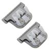 2pcs Hair Trimmer Blades Stainless Steel Replacement Fit for Wahl 9854, 9816-200, 5598, 9816, 9818, 9818L, 9867, 9870, 9880, 9884, 9886, 9888, 9937, 9994, 02144, 9860 view 2