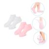 ASAKKURA 2pairs Moisturizing Foot Socks Exfoliating - Covers for Dry Cracked Feet Softening and Hydrating view 2