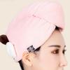 DECOMELODY High Absorption Hair Dry Wrap Fleece Shower Cap for Women Girls for Long Hair view 3
