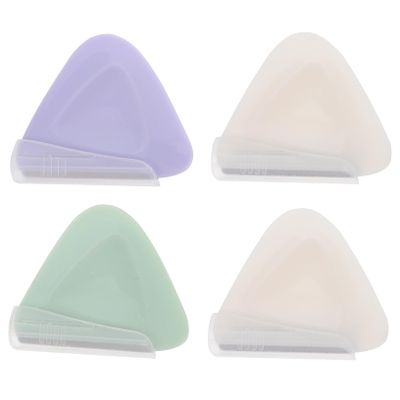 BATHVEVE 4pcs Lightweight Eyebrow Trimmers Women Eyebrow Razor Shaving Blade Easy to Hold and Grip