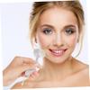 Happyyami Exfoliating Face Cleaning Brush Handle for Deep Cleansing and Blackhead Removal Gentle Soft Bristles for All Skin Types Facial Scrubber Tool White view 4