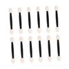 NOLITOY 24pcs Disposable Dual-sided Eyeshadow Applicators Ultra Skin-friendly Sponge Tips Lightweight Makeup Tool for Eyeshadow Eyebrow and Lip Applications view 1