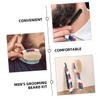 CALLARON 1set Shaving Kit for Men Soft Shaving Brush Grooming Essential for Beard Styling and Care for and Boyfriends view 4