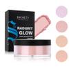 4pcs Shcoety Radiant Glow Loose Highlighting Powder, Pink Shimmer view 2