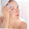 VINTORKY 4pcs Ergonomic Handle Eyebrow Shaver Women Stainless Steel Eyebrow Trimmer for Birthday view 2