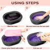 Wattne Paraffin Wax Machine for Hand and Feet -Paraffin Wax Warmer Moisturizing Kit Auto-time and Keep Warm Paraffin Hand Wax Machine for Arthritis (Black) view 4