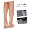 DECOMELODY 10pairs Disposable Foot Covers Moisturizing -Cracking Foot Care Socks for Home Use and Salons for Pe Film Soft Inner view 3
