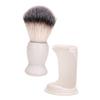 CALLARON 1 Set Beard Brush Set Shaving Hair Kit for Men Holder Grooming Shave Brush Male Beard Brush Duster Brush Beard Brush Stand White Pig Beard view 1