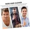 BAZEITFLOW Nose Hair Clipper Construction Pain Double-Edged Blade Travel-Friendly Nasal Hair Gadget view 2