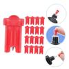 LIFKOME 100pcs Professional Lash Extension Tools Blocking Bottle Needle for Eyelash Glue Bottle No Clogging view 3