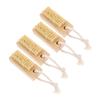 CALLARON 4pcs Portable Fingernail Cleaning Brush Nail Scrubbing Brush for Manicure Toenail Care Lightweight Compact Design for Home Salon Use view 1
