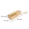 CALLARON 4pcs Portable Fingernail Cleaning Brush Nail Scrubbing Brush for Manicure Toenail Care Lightweight Compact Design for Home Salon Use view 2