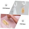 CALLARON 4pcs Portable Fingernail Cleaning Brush Nail Scrubbing Brush for Manicure Toenail Care Lightweight Compact Design for Home Salon Use view 4