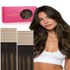 WENNALIFE 3.15 inch Wide Tape in Hair Extensions Human Hair, Tape in Weft view 1