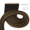 WENNALIFE 3.15 inch Wide Tape in Hair Extensions Human Hair, Tape in Weft view 2