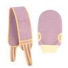 PartyKindom 2pcs Long Bath Towel Set Body Brush Exfoliating Back Scrubber for Bath Supply view 1