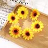 10pcs Blossoms Hair Clips, Sunflower Design Side Bangs Clip for Women Girls Beach Travel, Bulk White/Yellow Artifical Daisy Hairpins Women Hair Accessories Wedding Party view 4