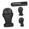 PLAFOPE Mannequin Male Head Display Holder for Wigs Hats Glasses for Cosmetology Practice Durable Reusable Stand for Styling Storage view 2