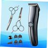 Beatifufu 1set USB Rechargeable Haircutting Kit Hairdressing Scissors and Hairdressing Apron Professional Hair Clipper for Personal and Salon Use view 4