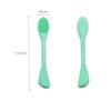 PACKOVE 4pcs Silicone Facial Cleaning Brush Double Headed Skin Cleansing Tool Gentle Makeup Lightweight and Portable Skin-Friendly for Easy Daily Use Mixed Colors view 2
