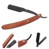 FOYTOKI Men Razor Beard Straightener Manual Shaver Portable Barber Tool Safe Metal Shaving Razor for Fine Hair view 3