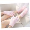 Beaupretty 1pair Moisturizing Gel Socks for Soft Feet Care No-wash Foot Treatment Skin-Friendly Material for Home for Women view 4