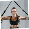 WHAMVOX 5pcs Sports Headbands Elastic Hair Bands Sweat Absorbing Running Headbands view 3