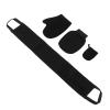4pcs Self Tanning Applicator Kit, Includes Exfoliating Glove, Mitt Applicator, Mini Mitt and Back Lotion Applicator, Soft Flocking Fabric, sturdy and Skin Friendly, outstanding view 3