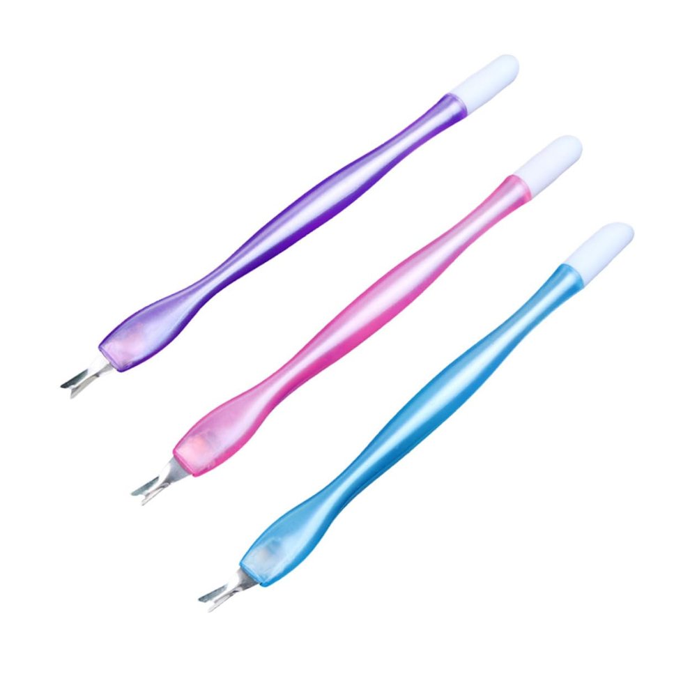 Beaupretty 15pcs Cuticle Pusher Set Dead Skin Remover and Callus Fork with Anti-Slip Design for Professional and Home Manicure Use Random Colors