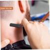 VINTORKY Wooden Handle Manual Razor for Men Beard Shaper Mustache Trimmer Facial Back Shaver Metal Shaving Tool Safe Easy to Use view 3