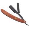 Ipetboom Wooden Handle Chic Straight Barber Steel Razors Mens Razor Manual Shaving for Beard Sideburns Fine Hair view 1