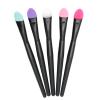 5pcs Silicone Eyeshadow Brush Set - Professional Makeup Brushes for Eye Makeup - Colorful Cosmetic Tools for Women view 2