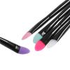 5pcs Silicone Eyeshadow Brush Set - Professional Makeup Brushes for Eye Makeup - Colorful Cosmetic Tools for Women view 3