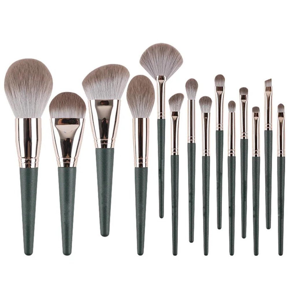 14 PCS Professional Makeup Brushes Set for Women Complete Eyeshadow & Cosmetics Kit Beauty Tools(14 PCS)