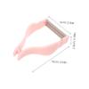 Beaupretty 2pcs Facial Hair Remover for Women Manual Epilator with Ergonomic Design Gentle Spring Hair Removal Tool for Upper Lip and Face Pink view 2