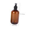 PET Pump Dispenser Bottles for Liquid Storage 500ml 2 Pack view 2