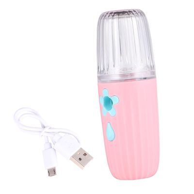 MERRYHAPY USB Rechargeable Facial Mist Sprayer Portable Moisturizing Face Sprayer for Skin Types Handheld Facial Humidifier for Travel and Daily Use