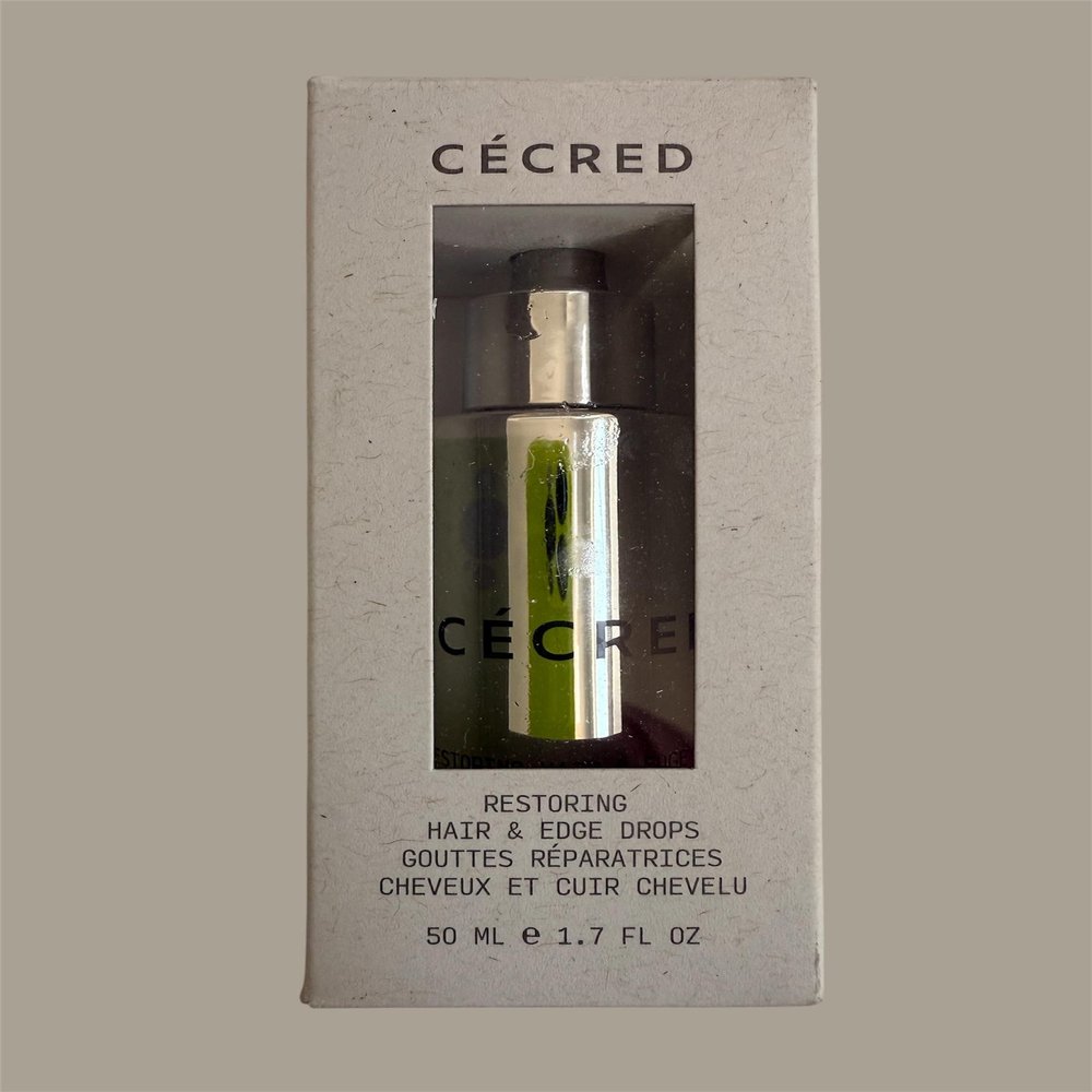 Cecred Restoring Hair & Edge Oil Drops 1.7 oz  Restoring Hair Oil & Serum for Thinning Hair