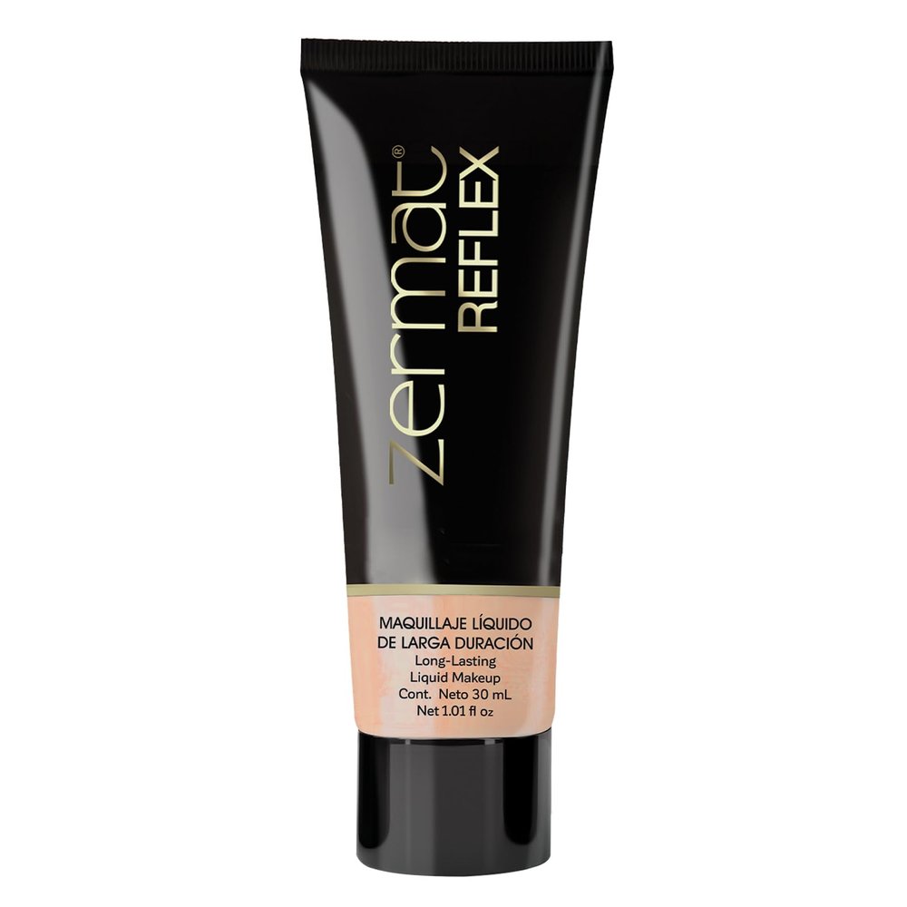Zermat Eleganzza Reflex, Vainilla Long-Lasting Liquid Makeup, 1.01 Fl. Oz. (Caramelo)