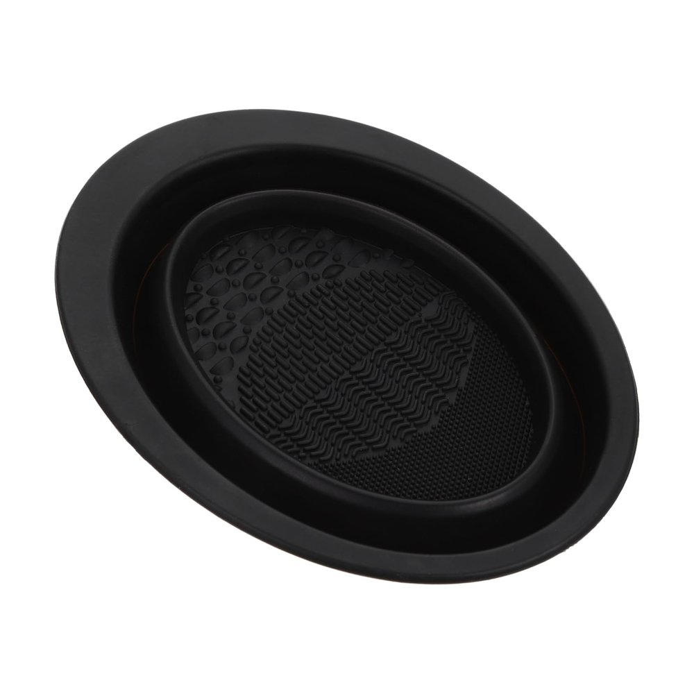 DECOMELODY Silicone Makeup Brush Cleaning Pad Rinsing Bowl for Easy and Brush Care and Reusable Beauty Tool for All Your Makeup Accessories
