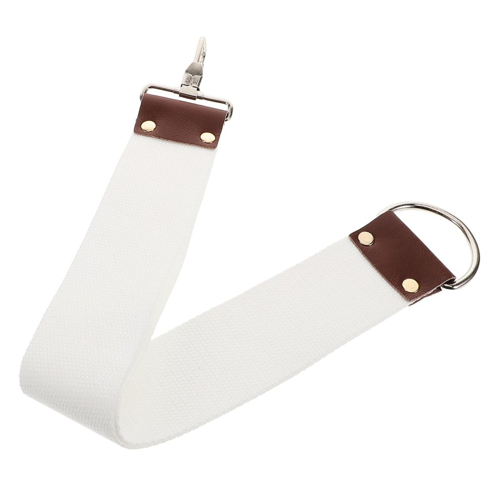 PENIKOKO Dual Layer Canvas Razor Strop for Professional Barber Shaving Durable Polishing and Sharpening Strap for Barbershops and Personal Grooming Use